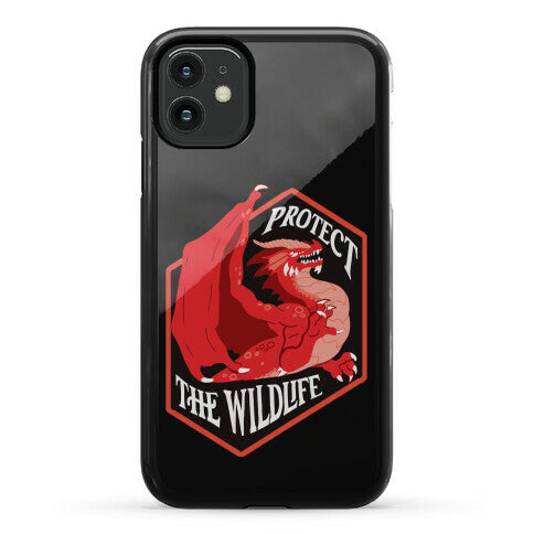 Protect The Wildlife Red Dragon Phone Case